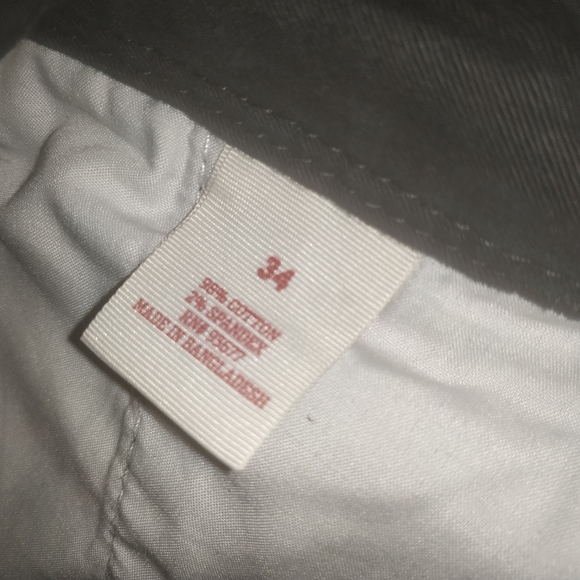 Men's black chino shorts - Picture 3 of 4